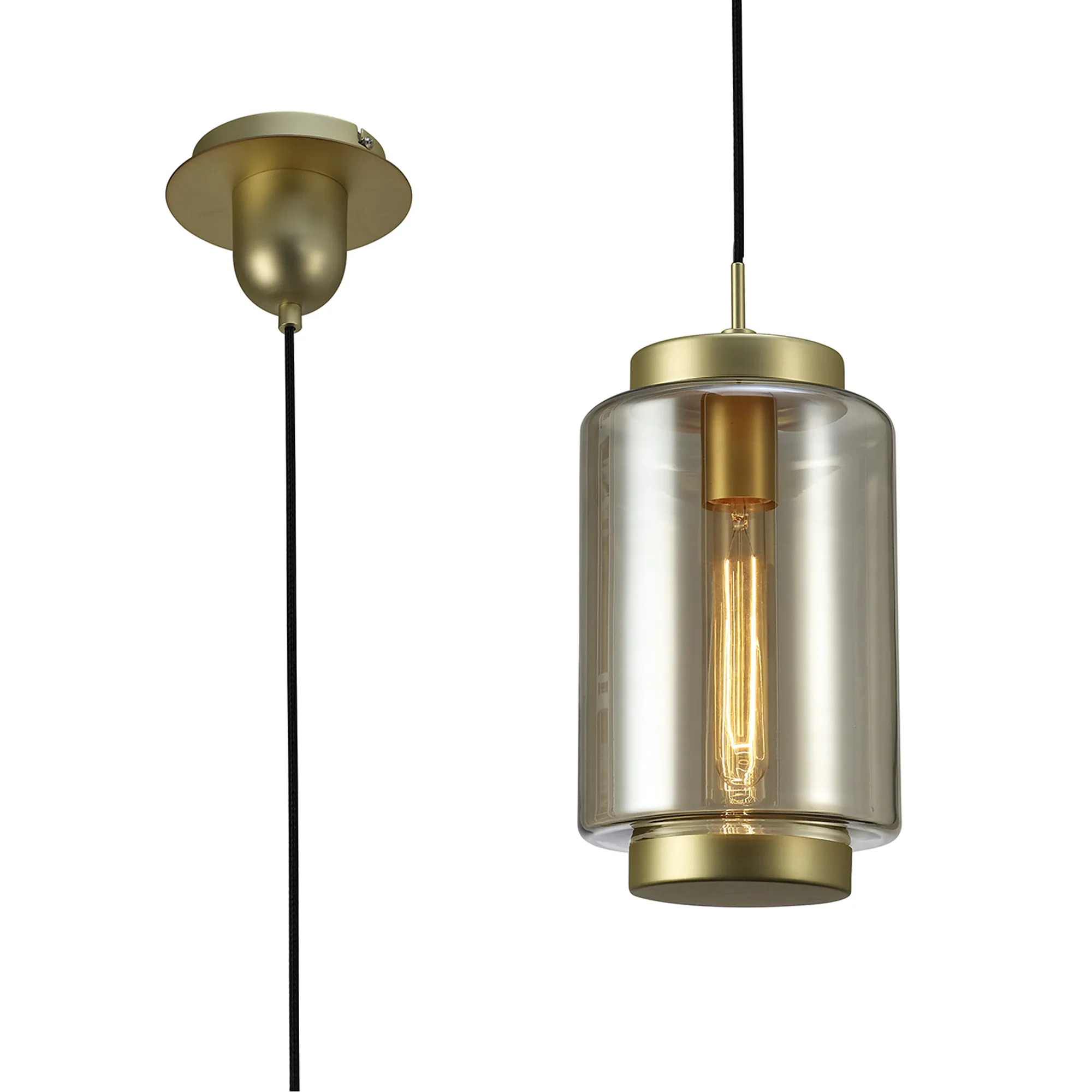 M6201  Jarras Pendant Round 1 Light